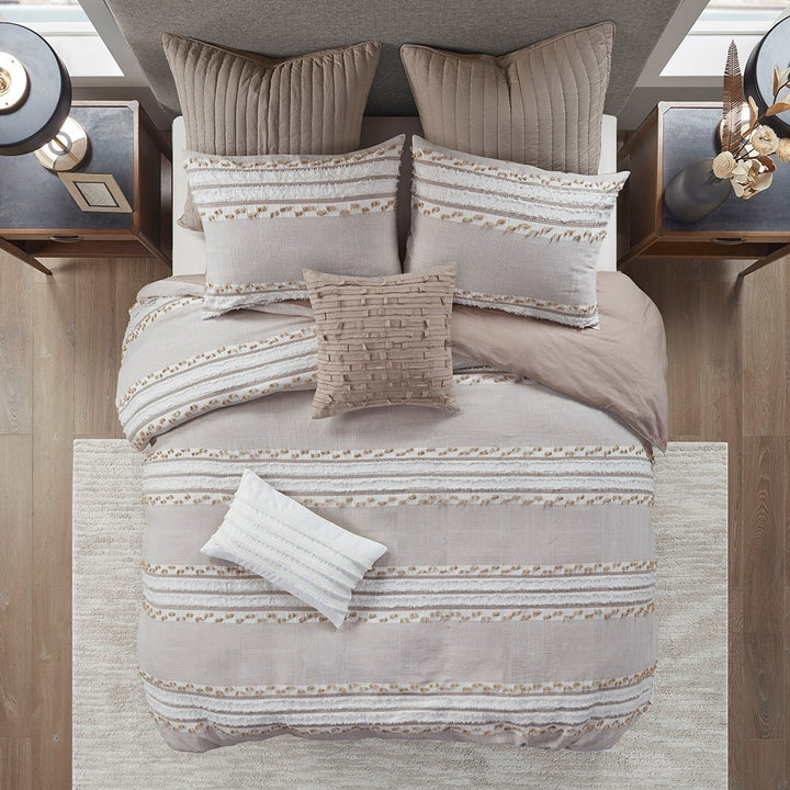 Gracie Mills Ortega Cotton Square Pillow - GRACE-13339 Image 3