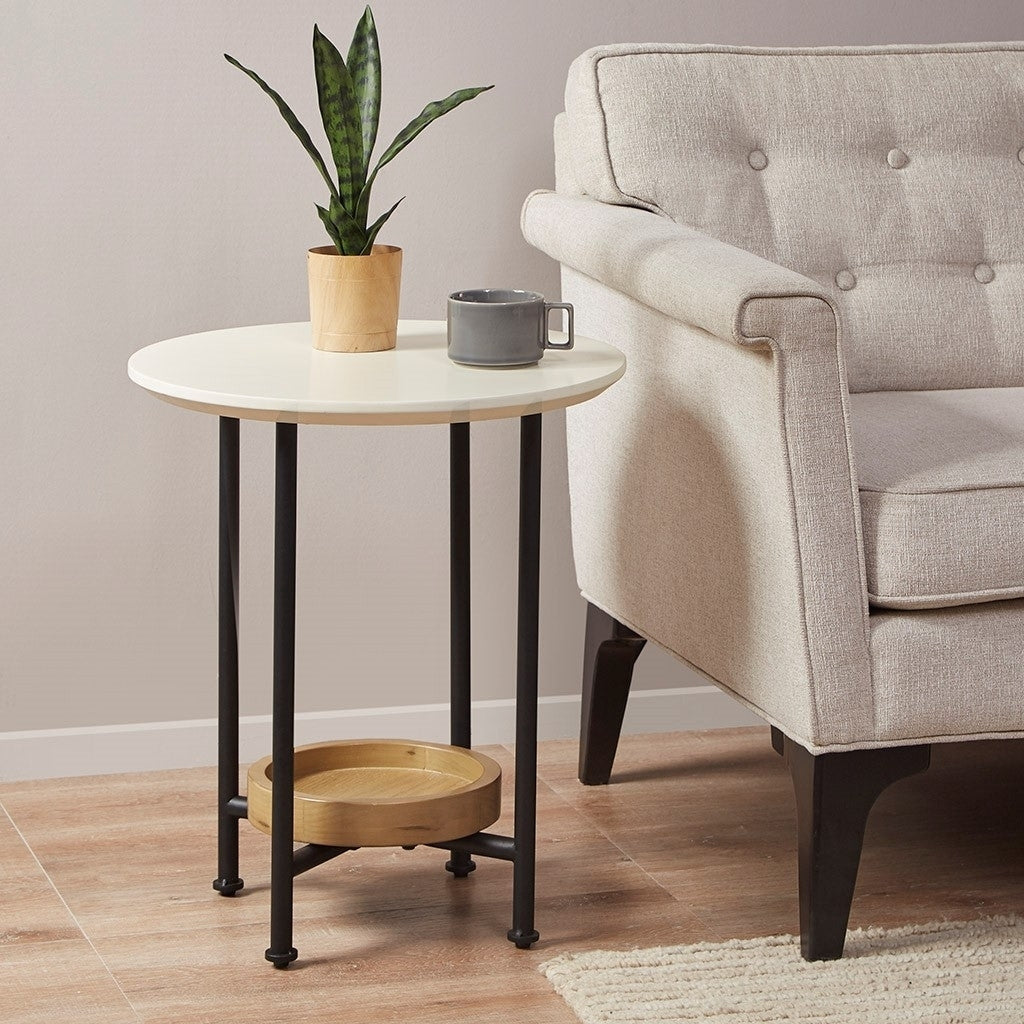 Gracie Mills Brisa Modern Oval End Table - GRACE-13774 Image 3