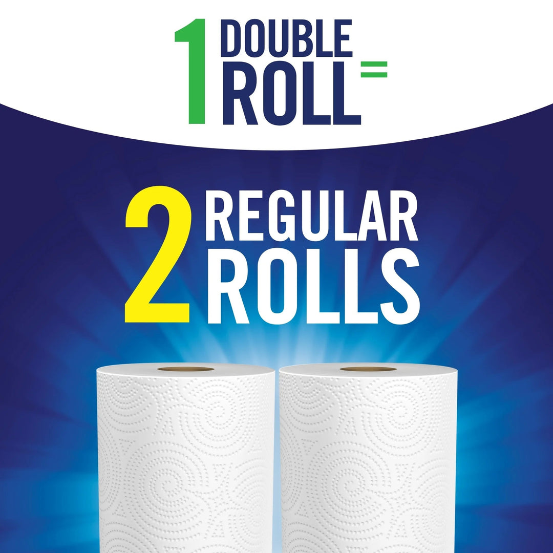 Sparkle Tear-A-Square Paper Towels, 24 Double Rolls, White, Customizable Sheet Size Paper Towel Image 5