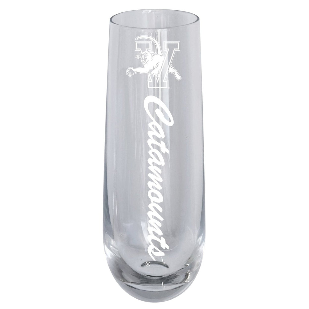 Vermont Catamounts 10oz Engraved Champagne Flute Officially Licensed Collegiate Product Image 1