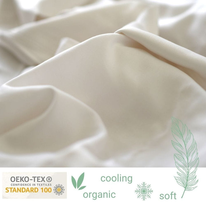 Bamboo Bed Sheets Set - 100% Bamboo - No dye No bleach! Image 1