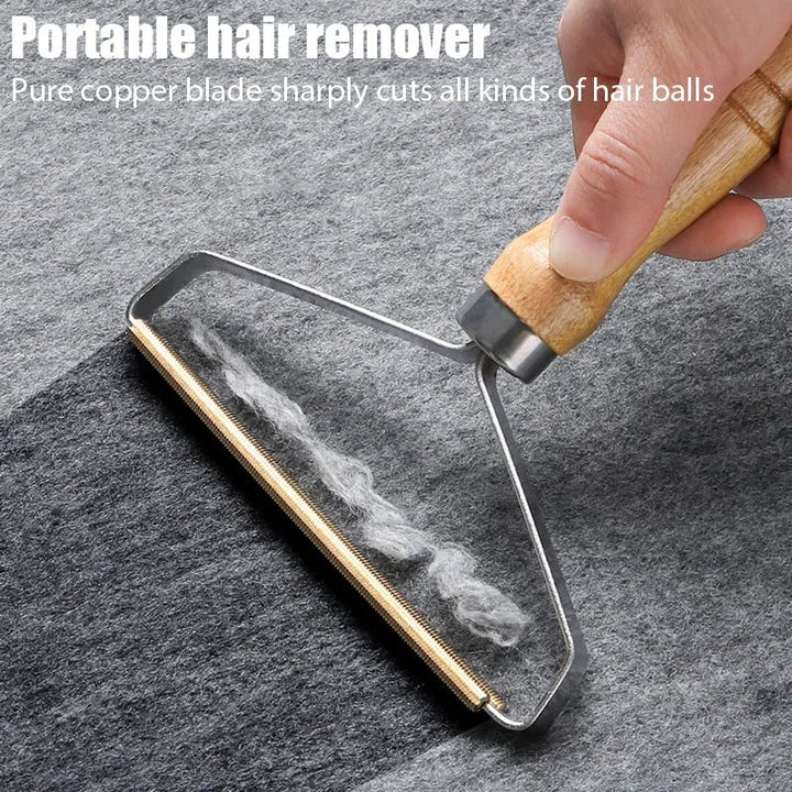 Pet Hair Remover Portable Manual Scraper Lint Cleaner Sticky Brush Cat Hair Removal Brush Hair Removal Tool Cat Image 1