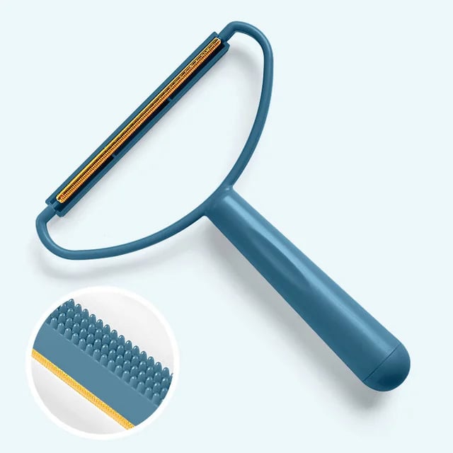 Pet Hair Remover Portable Manual Scraper Lint Cleaner Sticky Brush Cat Hair Removal Brush Hair Removal Tool Cat Image 8