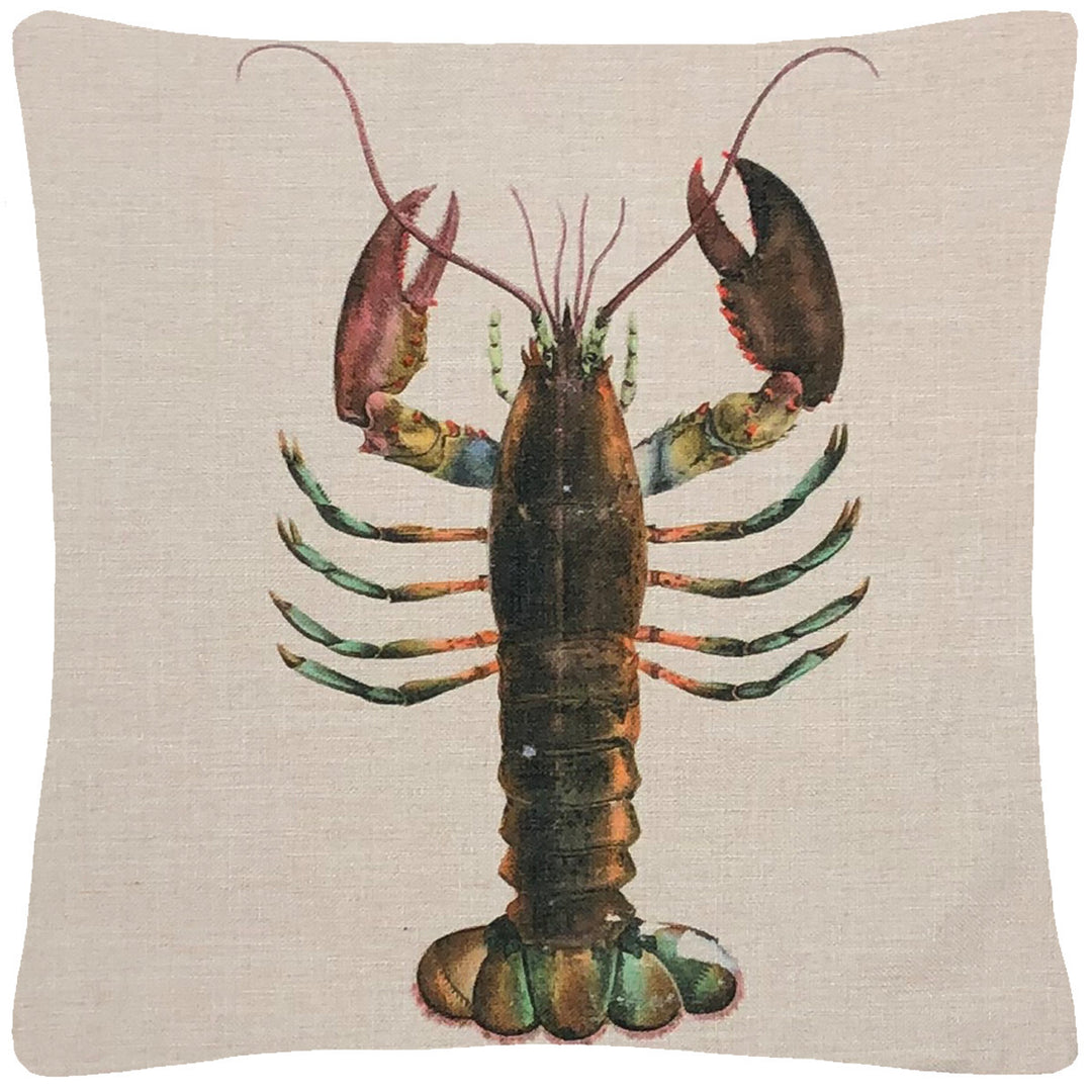 Lobster Throw Pillow 18 x 18 Image 1