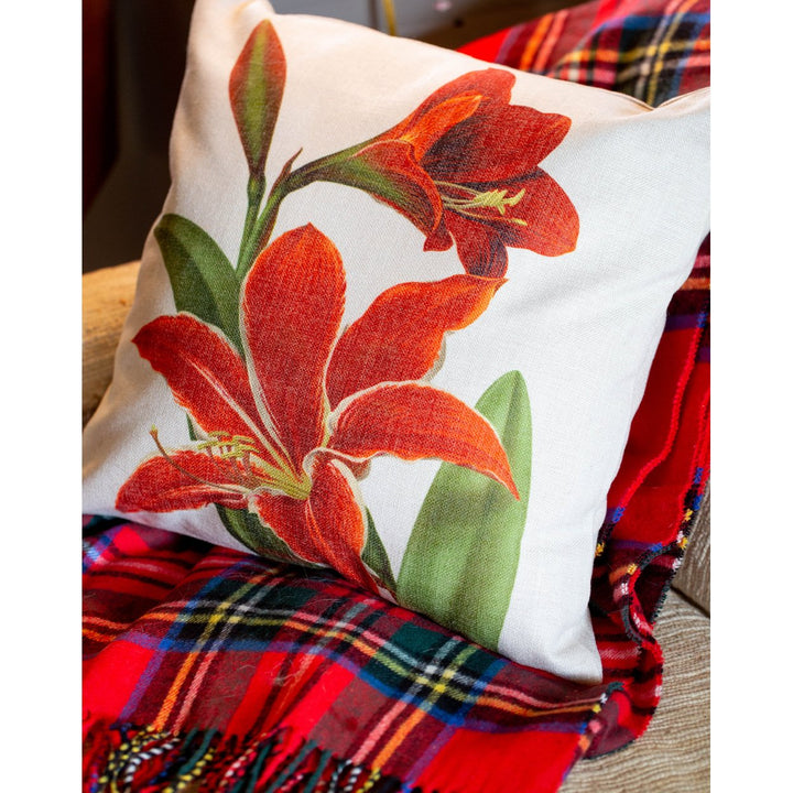 Amaryllis Pillow 18" x 18" Image 4