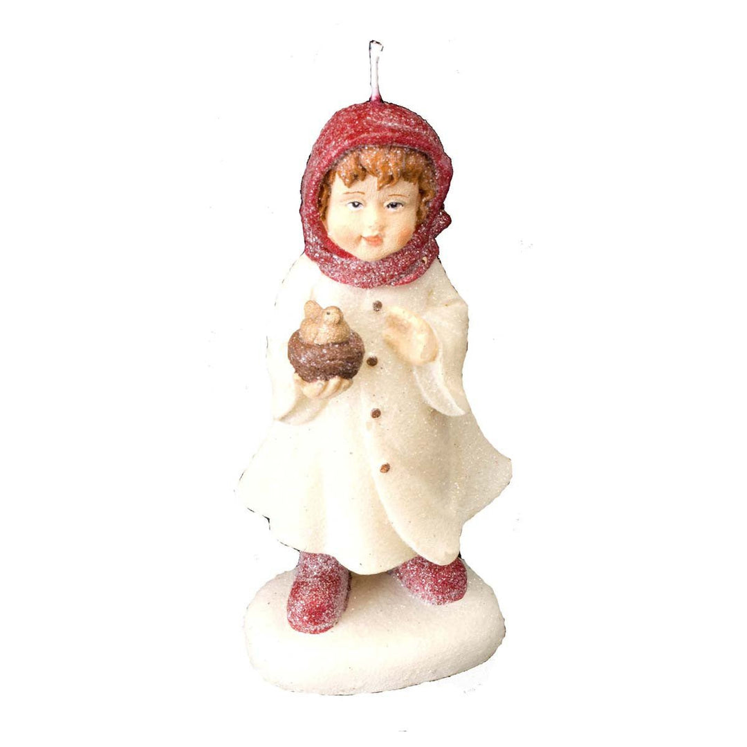 Caroling Girl Sugared: Candle Large Image 1