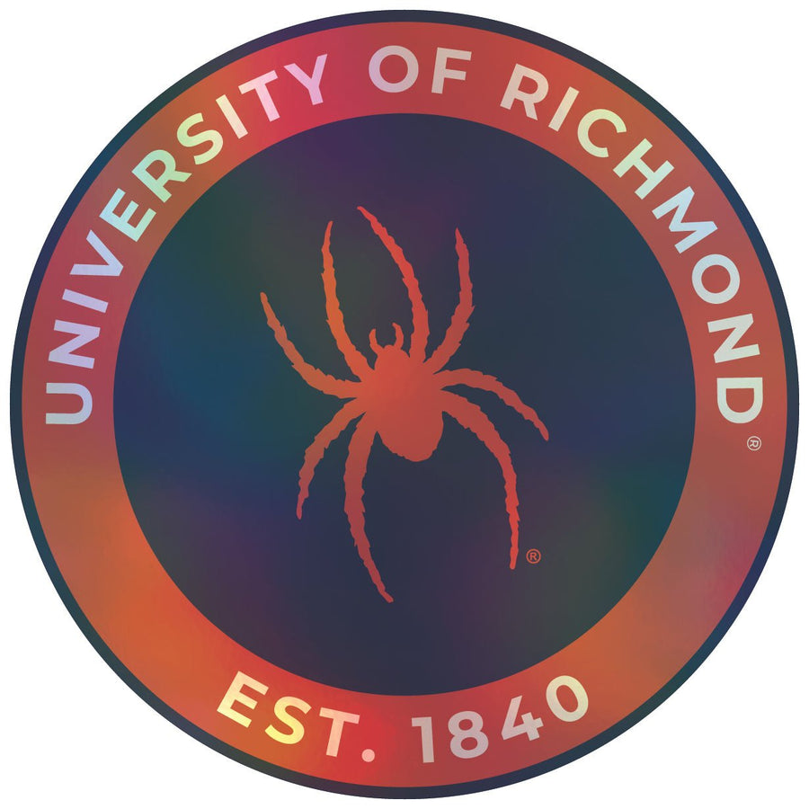 Richmond Spiders Holographic Vinyl Decal Sticker Officially Licensed Collegiate Product Image 1