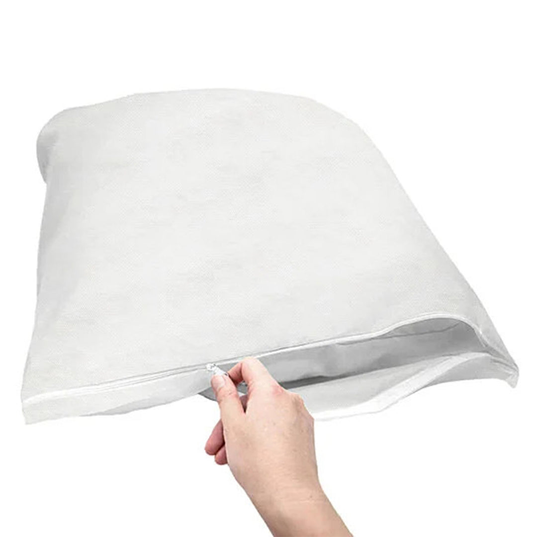 1-Piece Water and Bed Bug Proof Durable with Zipper 12" Fabric Mattress Protector Image 2