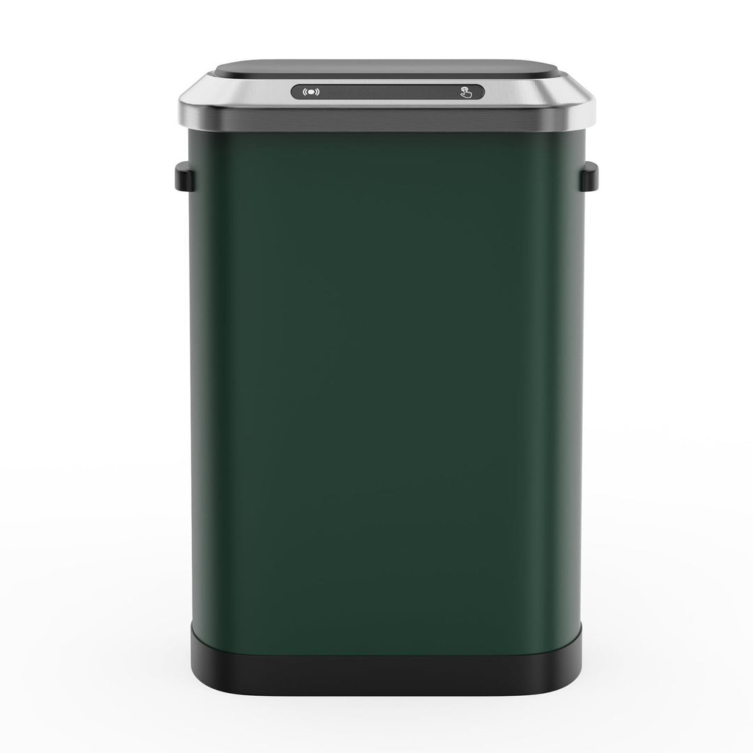 50L Smart Automatic Trash Can with Intelligent Sensor Touchless Operation Green Color Image 1