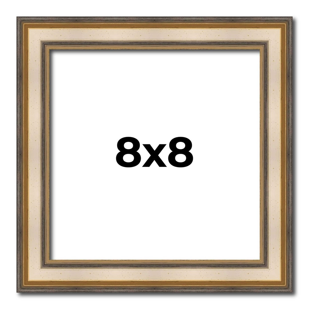 8x8 Refined Picture Frame, UV Resistant Acrylic, Available in 5 Finishes Image 1