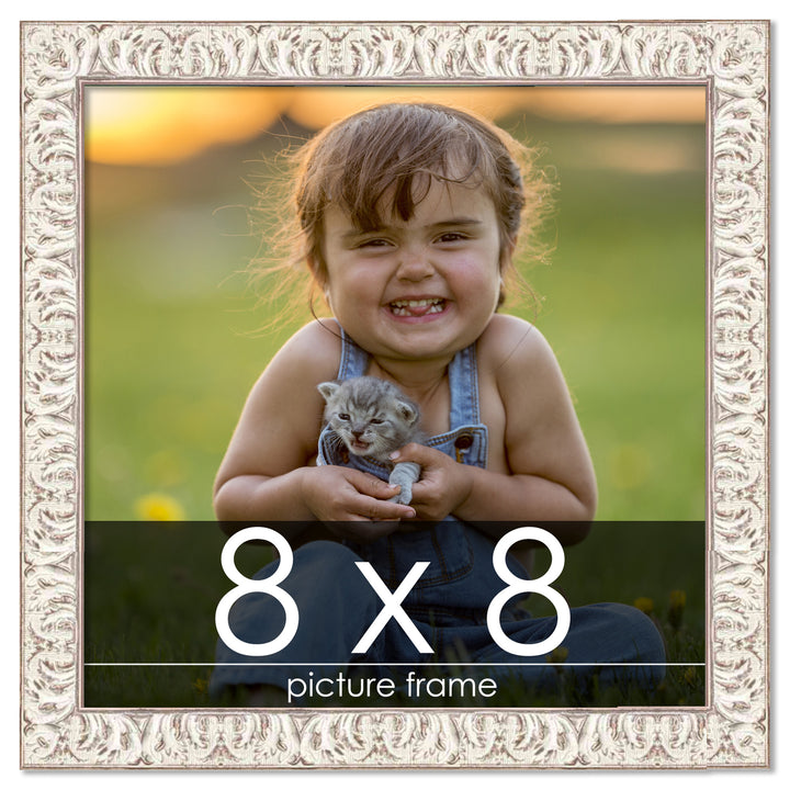 8x8 Refined Picture Frame, UV Resistant Acrylic, Available in 5 Finishes Image 4