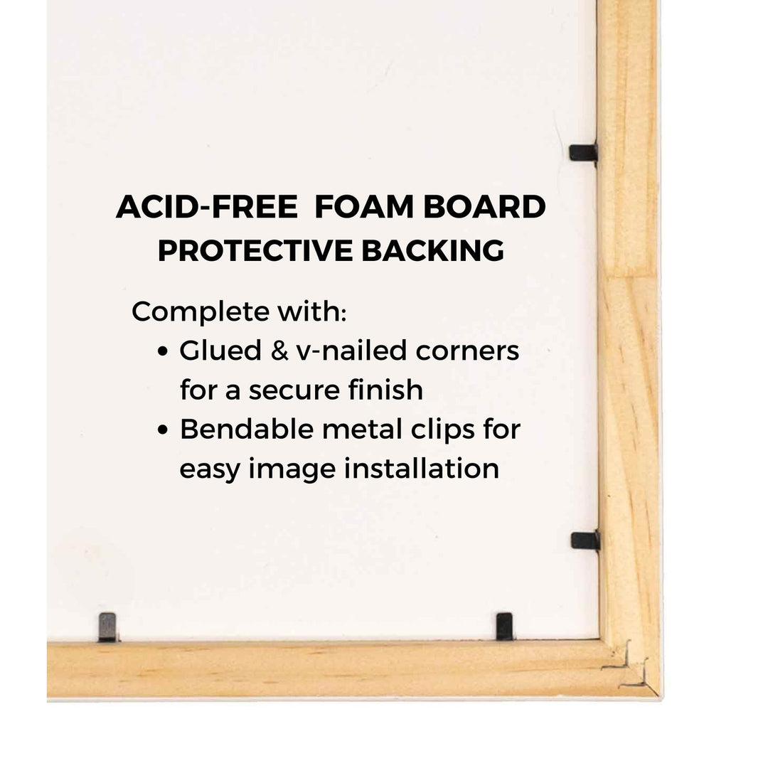 8x8 Refined Picture Frame, UV Resistant Acrylic, Available in 5 Finishes Image 12