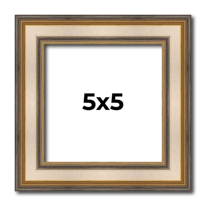 5x5 Refined Picture Frame, UV Resistant Acrylic, Available in 5 Finishes Image 1