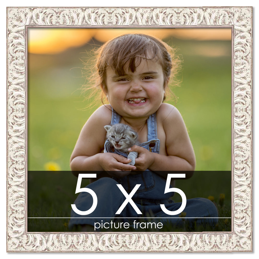 5x5 Refined Picture Frame, UV Resistant Acrylic, Available in 5 Finishes Image 4