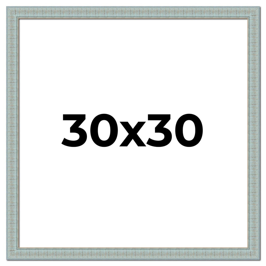 30x30 Refined Picture Frame, UV Resistant Acrylic, Available in 5 Finishes Image 1