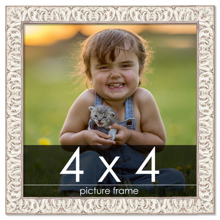 4x4 Refined Picture Frame, UV Resistant Acrylic, Available in 5 Finishes Image 4