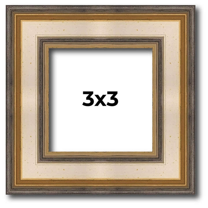 3x3 Refined Picture Frame, UV Resistant Acrylic, Available in 5 Finishes Image 2