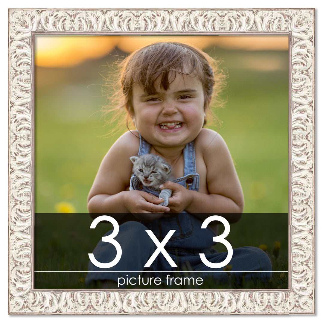 3x3 Refined Picture Frame, UV Resistant Acrylic, Available in 5 Finishes Image 4