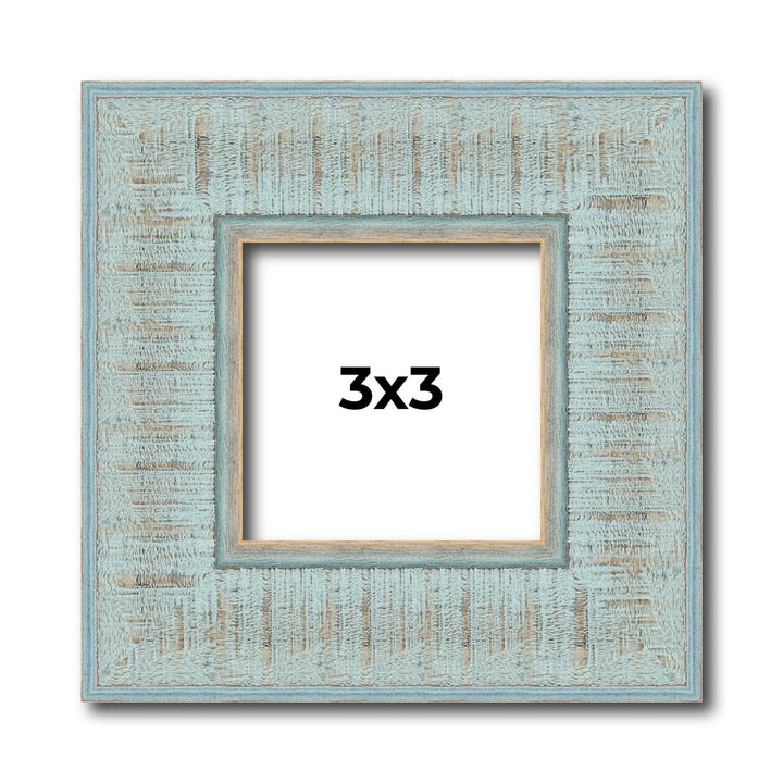 3x3 Refined Picture Frame, UV Resistant Acrylic, Available in 5 Finishes Image 1