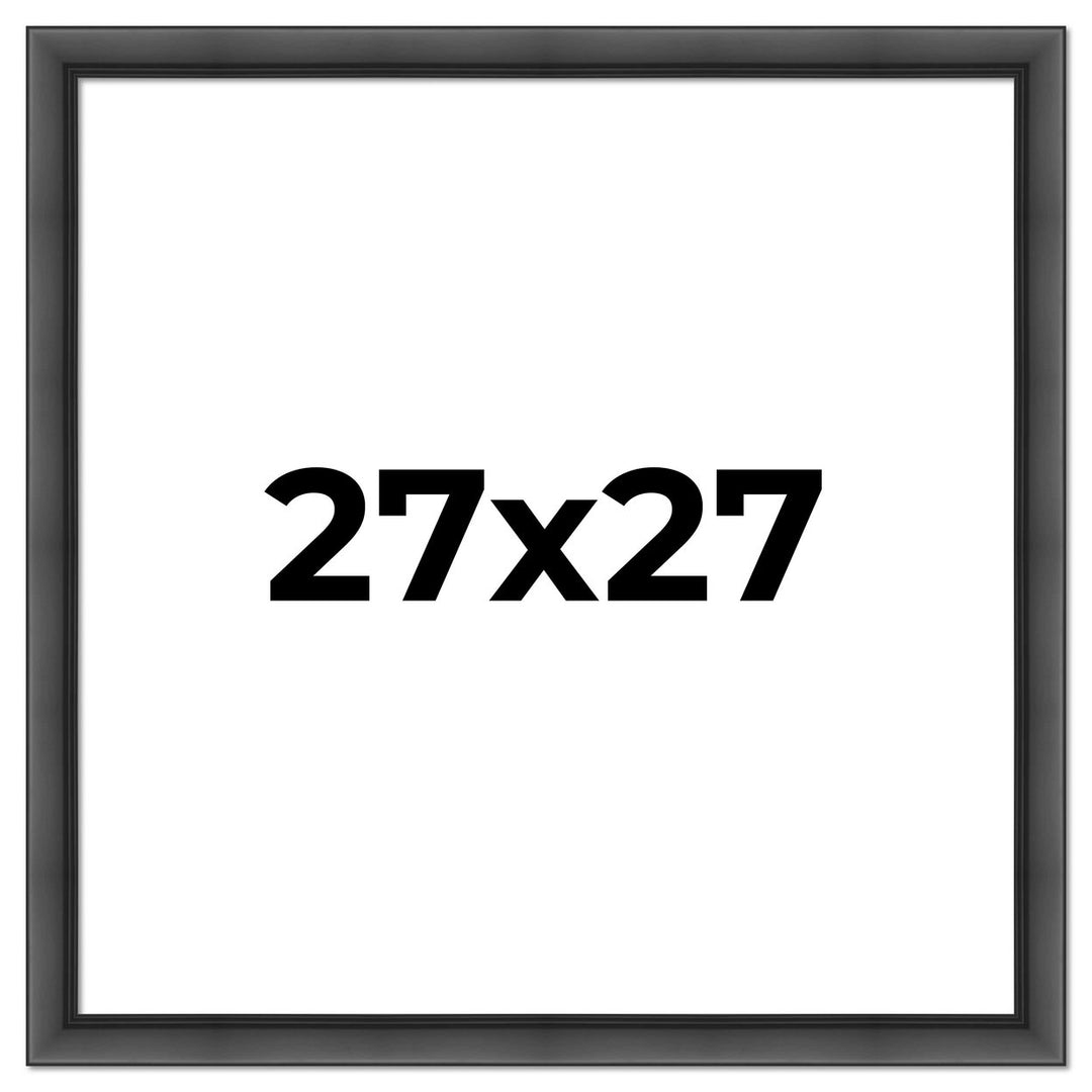 27x27 Refined Picture Frame, UV Resistant Acrylic, Available in 5 Finishes Image 3