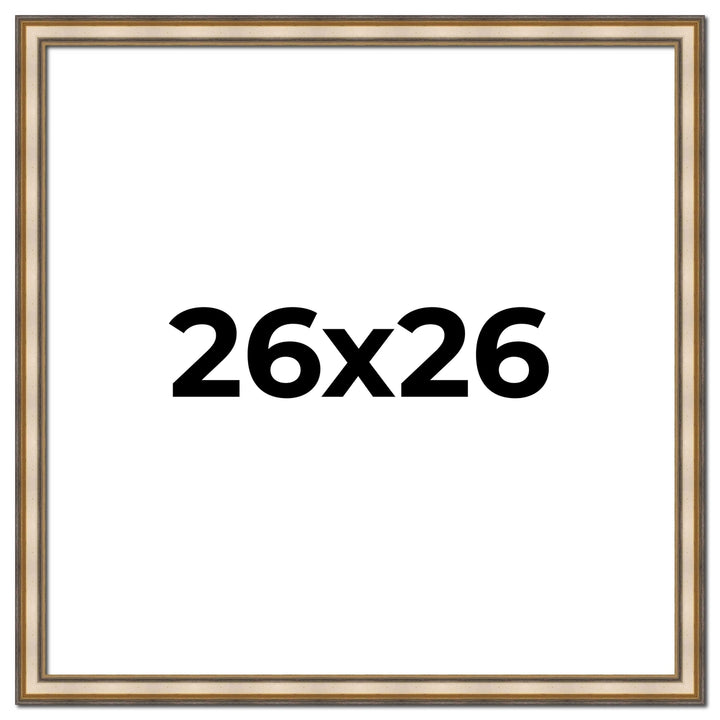 26x26 Refined Picture Frame, UV Resistant Acrylic, Available in 5 Finishes Image 2