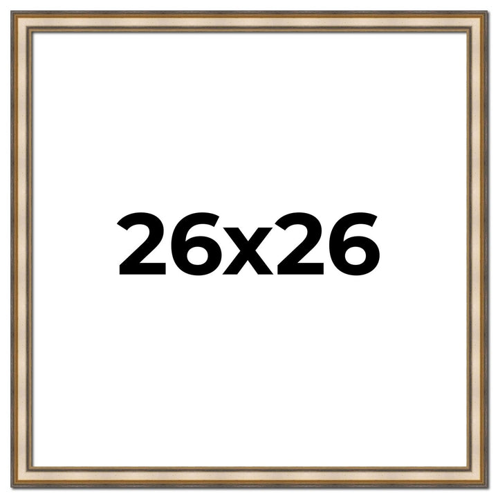 26x26 Refined Picture Frame, UV Resistant Acrylic, Available in 5 Finishes Image 1