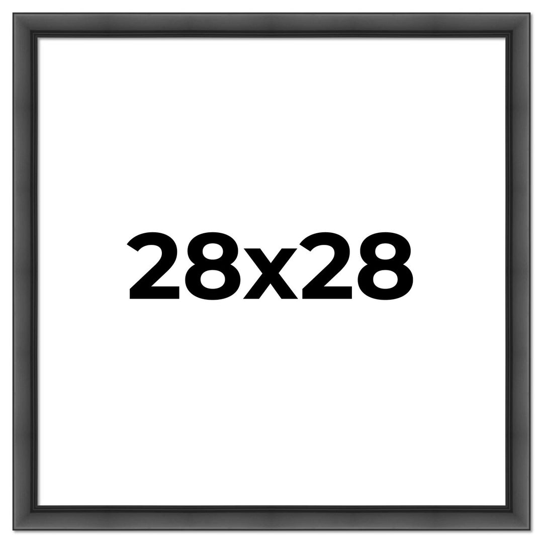 28x28 Refined Picture Frame, UV Resistant Acrylic, Available in 5 Finishes Image 3