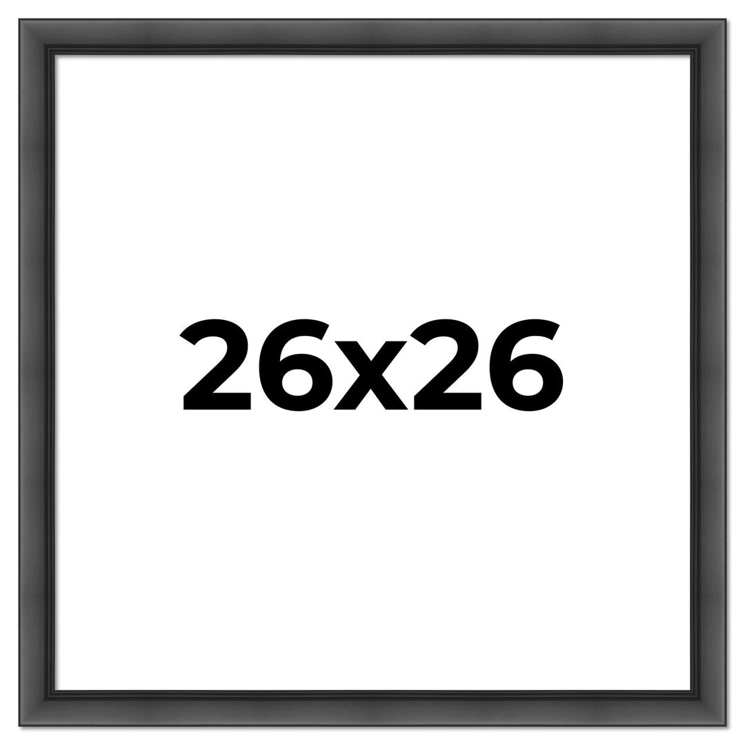 26x26 Refined Picture Frame, UV Resistant Acrylic, Available in 5 Finishes Image 3