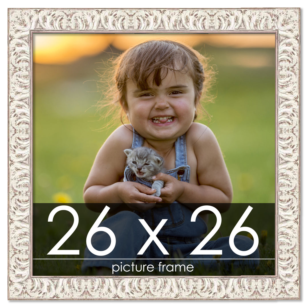 26x26 Refined Picture Frame, UV Resistant Acrylic, Available in 5 Finishes Image 4