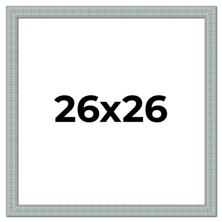 26x26 Refined Picture Frame, UV Resistant Acrylic, Available in 5 Finishes Image 1