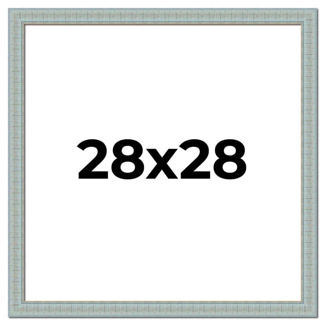 28x28 Refined Picture Frame, UV Resistant Acrylic, Available in 5 Finishes Image 4