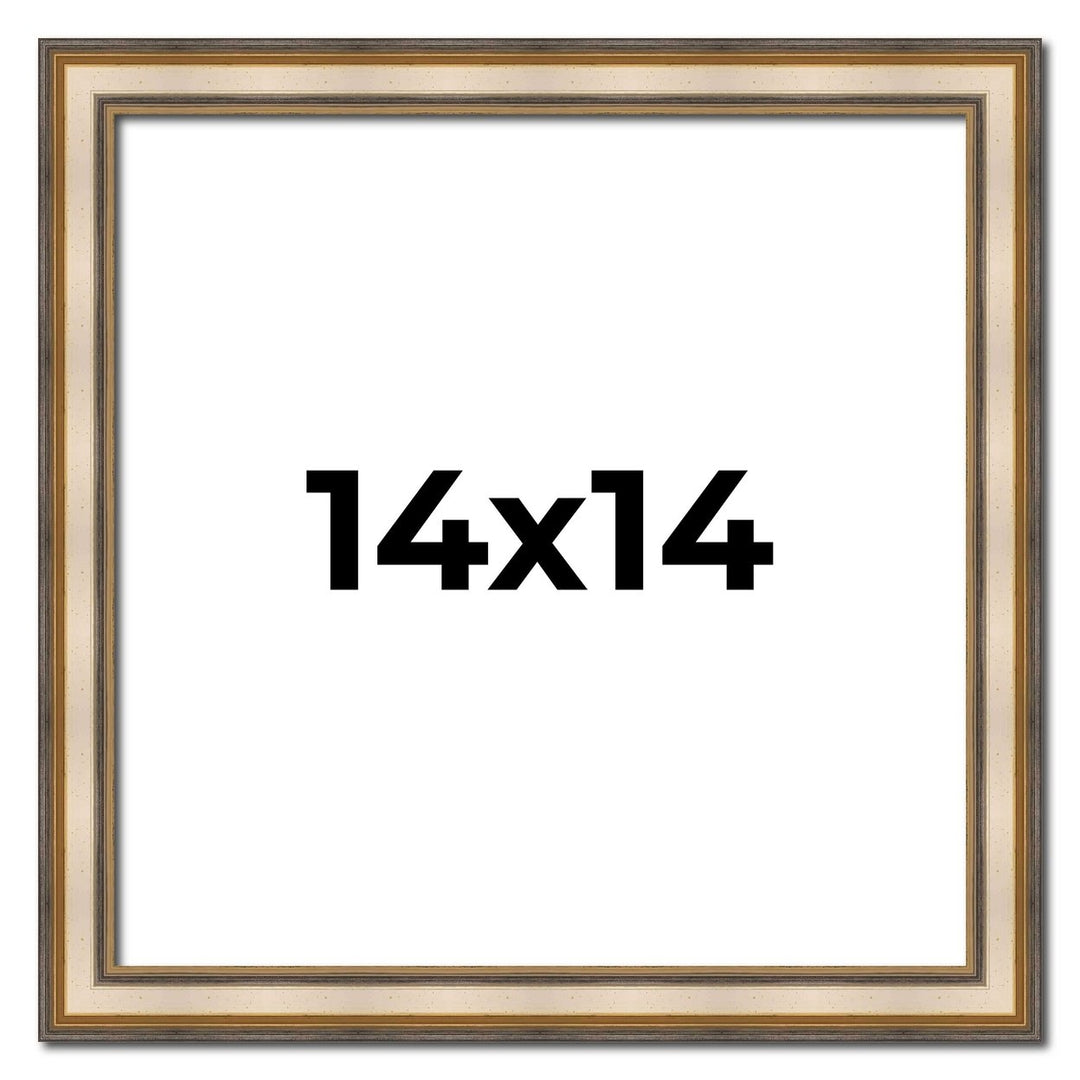 14x14 Refined Picture Frame, UV Resistant Acrylic, Available in 5 Finishes Image 1