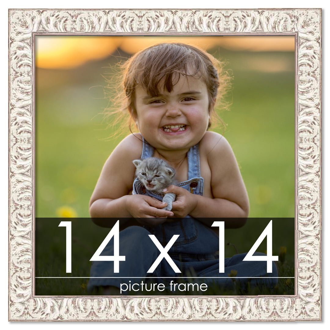 14x14 Refined Picture Frame, UV Resistant Acrylic, Available in 5 Finishes Image 4