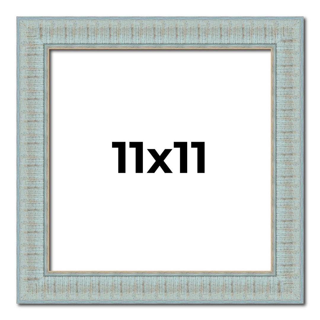 11x11 Refined Picture Frame, UV Resistant Acrylic, Available in 5 Finishes Image 1