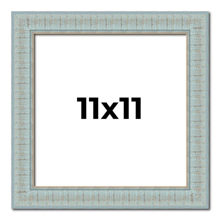 11x11 Refined Picture Frame, UV Resistant Acrylic, Available in 5 Finishes Image 1