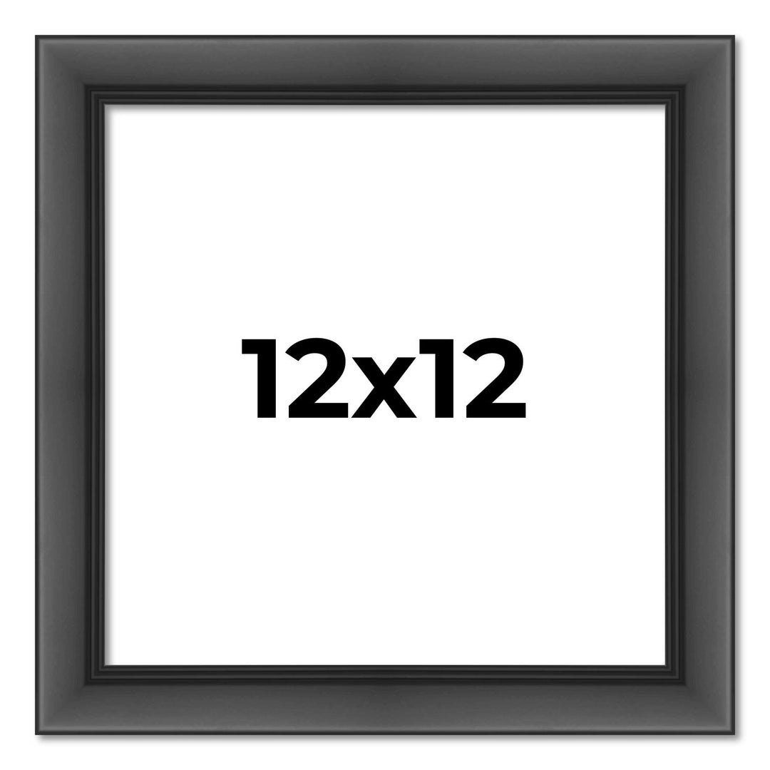 12x12 Refined Picture Frame, UV Resistant Acrylic, Available in 5 Finishes Image 1