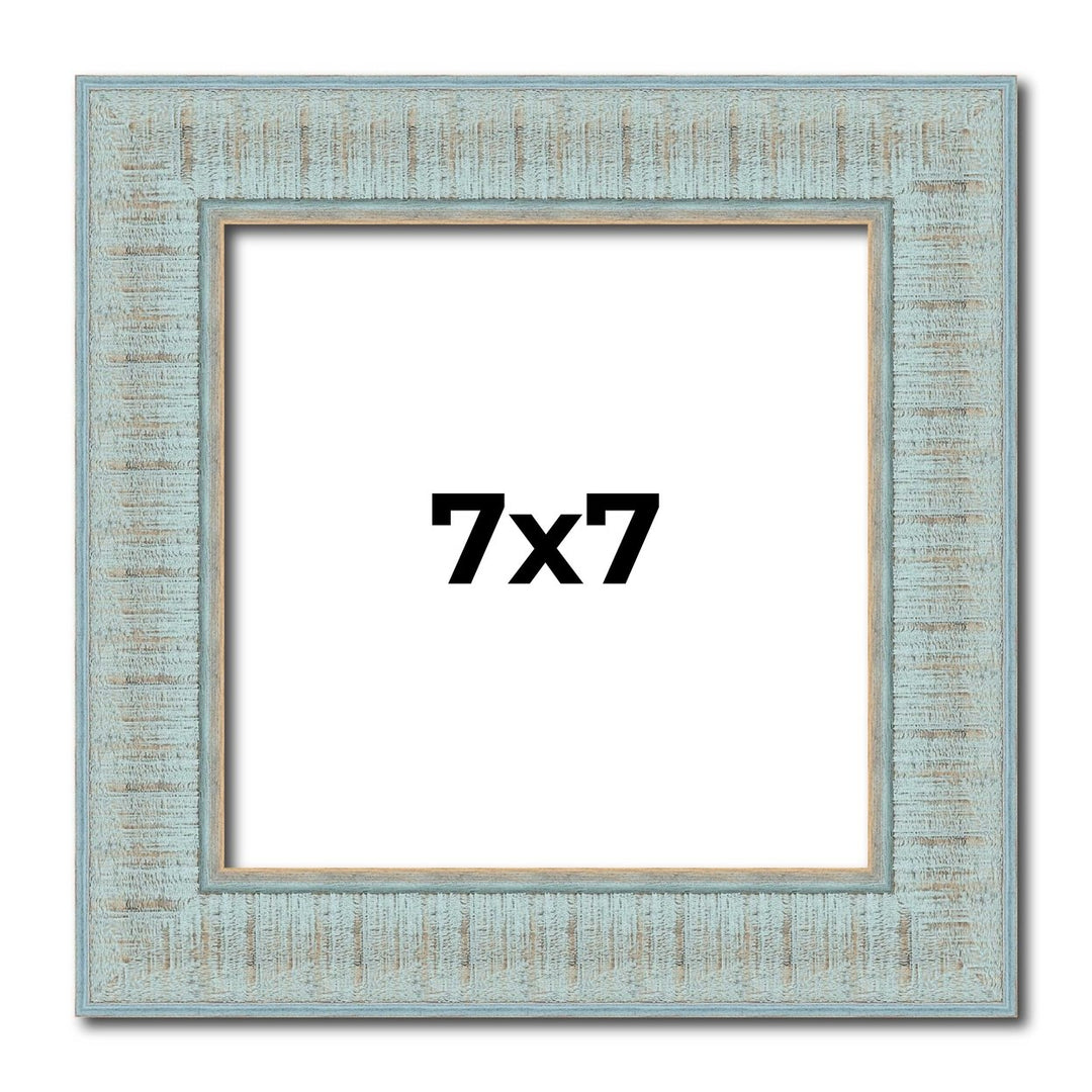 7x7 Refined Picture Frame, UV Resistant Acrylic, Available in 5 Finishes Image 1