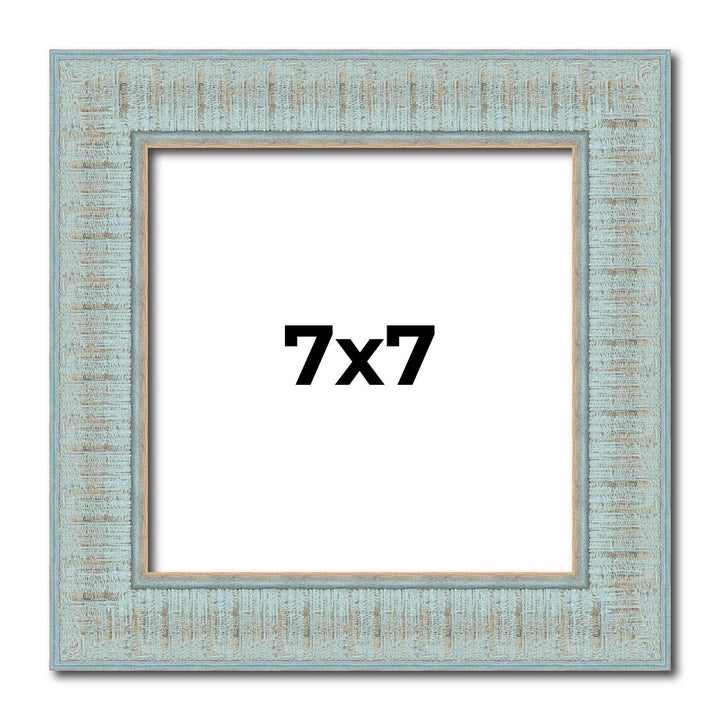 7x7 Refined Picture Frame, UV Resistant Acrylic, Available in 5 Finishes Image 1