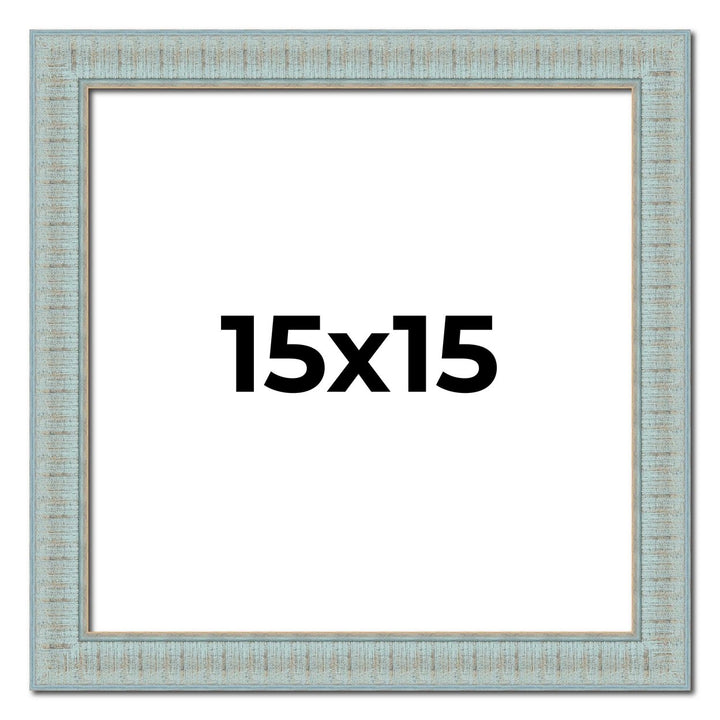 15x15 Refined Picture Frame, UV Resistant Acrylic, Available in 5 Finishes Image 1