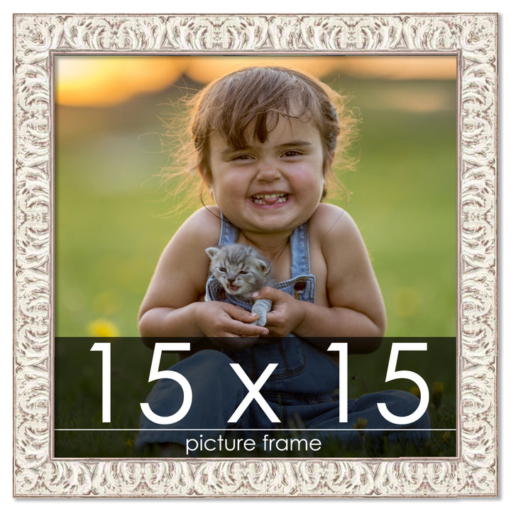 15x15 Refined Picture Frame, UV Resistant Acrylic, Available in 5 Finishes Image 6