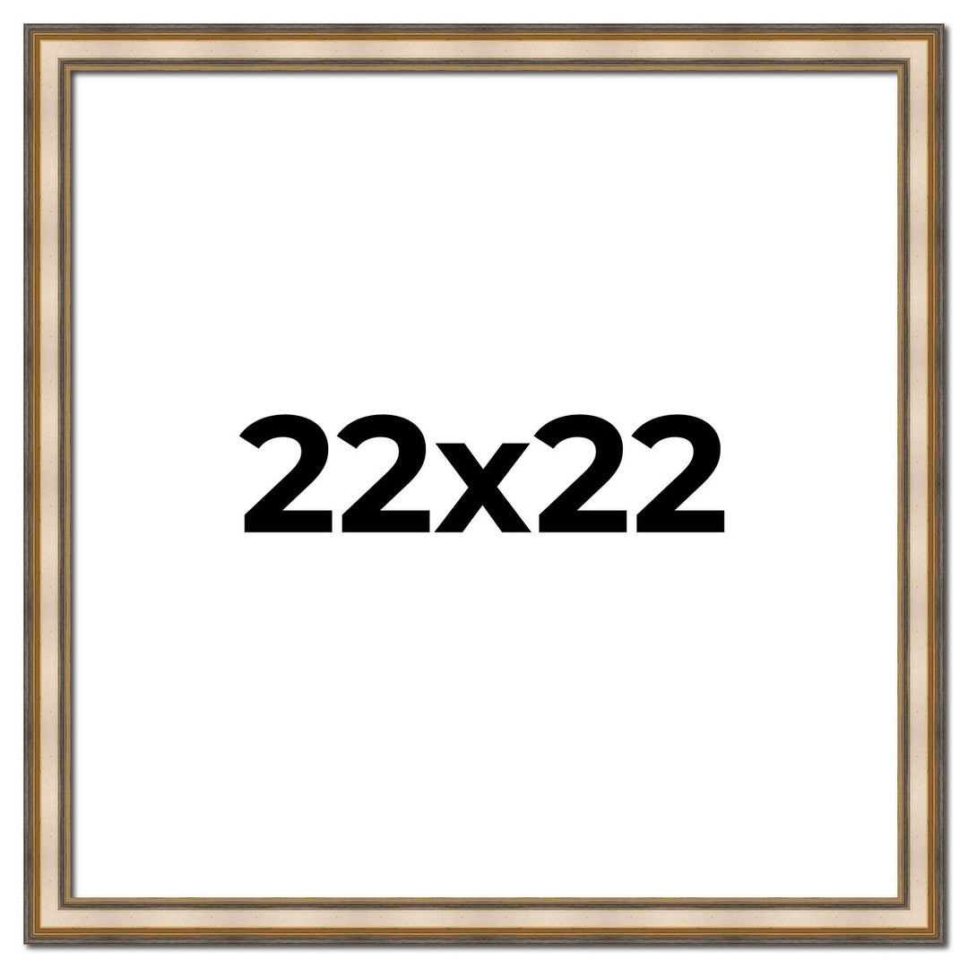 22x22 Refined Picture Frame, UV Resistant Acrylic, Available in 5 Finishes Image 1