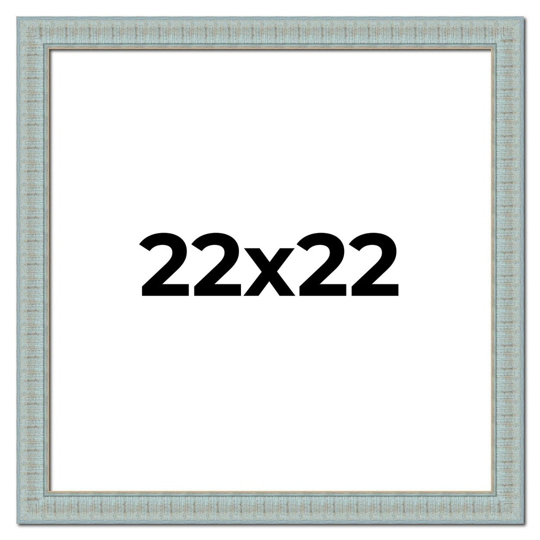 22x22 Refined Picture Frame, UV Resistant Acrylic, Available in 5 Finishes Image 1