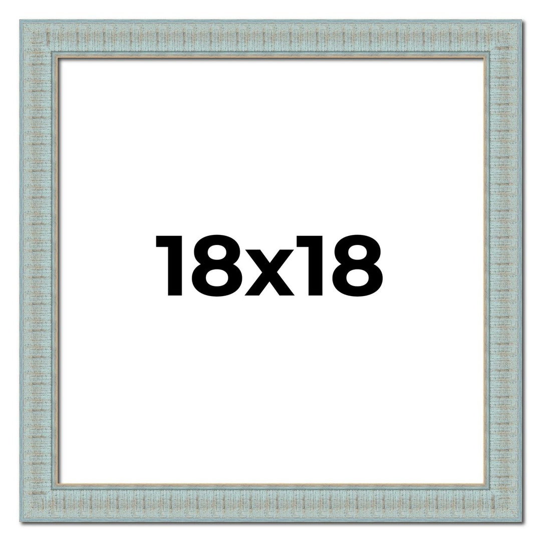 18x18 Refined Picture Frame, UV Resistant Acrylic, Available in 5 Finishes Image 1