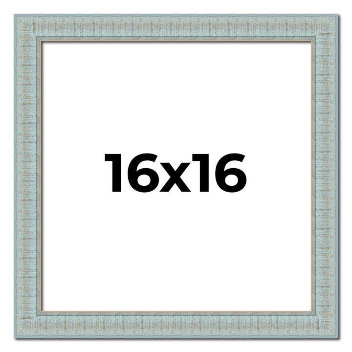 16x16 Refined Picture Frame, UV Resistant Acrylic, Available in 5 Finishes Image 1