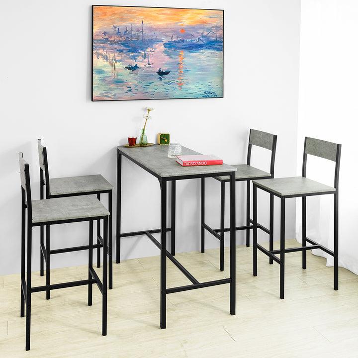 Haotian OGT14-HG, 5 - Piece Counter Height Dining Set Image 7