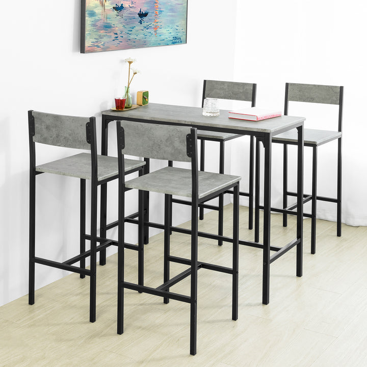 Haotian OGT14-HG, 5 - Piece Counter Height Dining Set Image 1