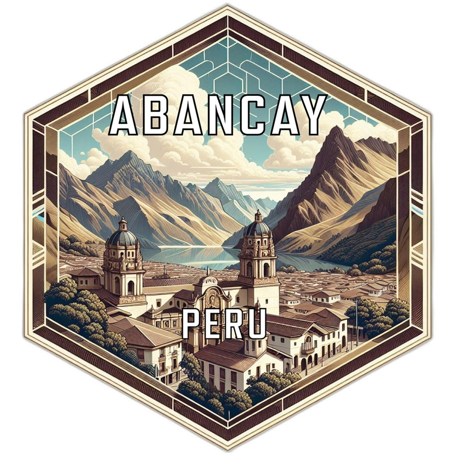 Abancay Peru Travel Destination Souvenir Vinyl Decal Sticker Image 1