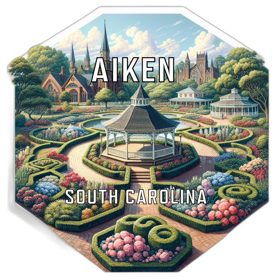 Aiken South Carolina Travel Destination Souvenir Vinyl Decal Sticker Image 1