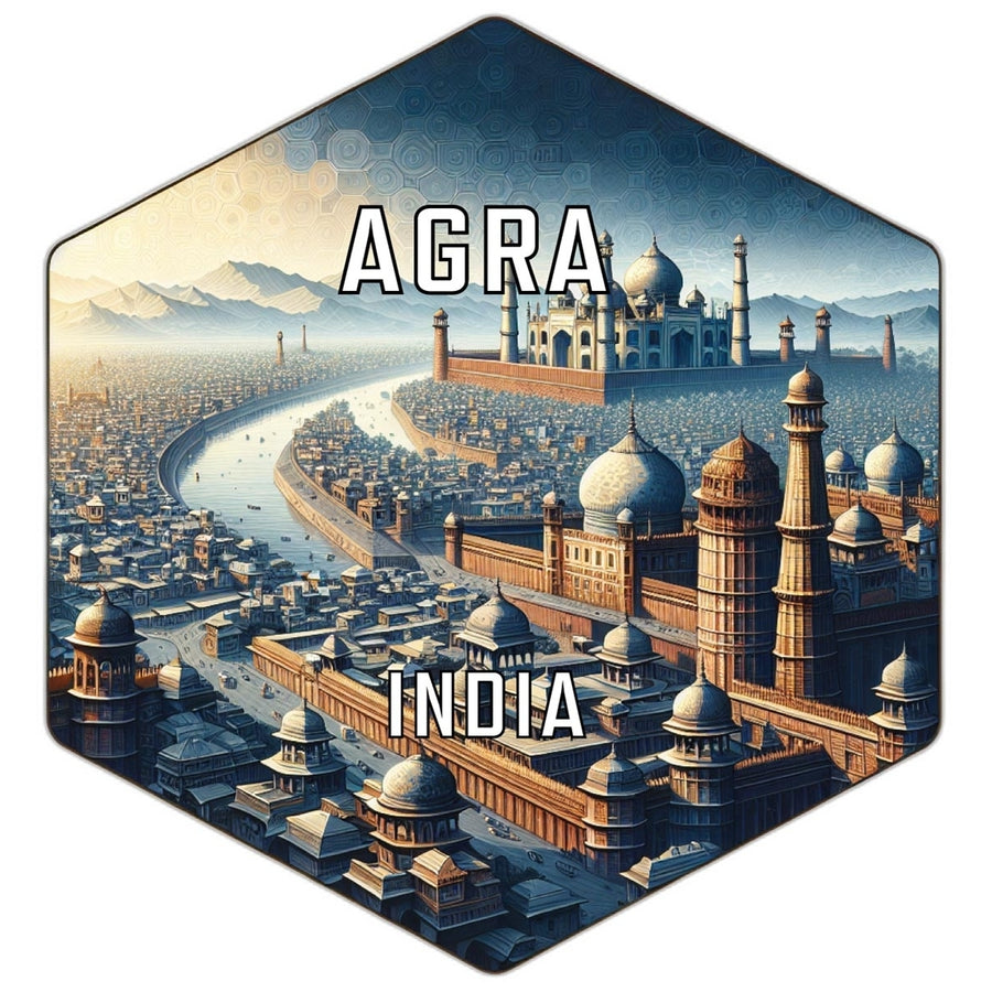 Agra India Travel Destination Souvenir Vinyl Decal Sticker Image 1