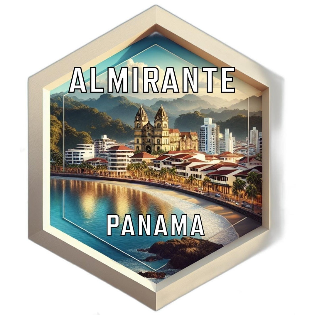 Almirante Panama Travel Destination Souvenir Vinyl Decal Sticker Image 1